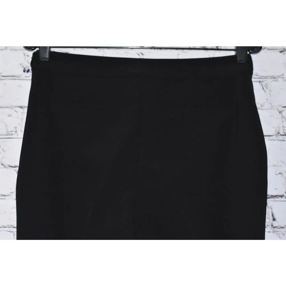 KATE SPADE Black Tapered Leg Form Fitting Dress Pants Trousers Size 6 NWOT